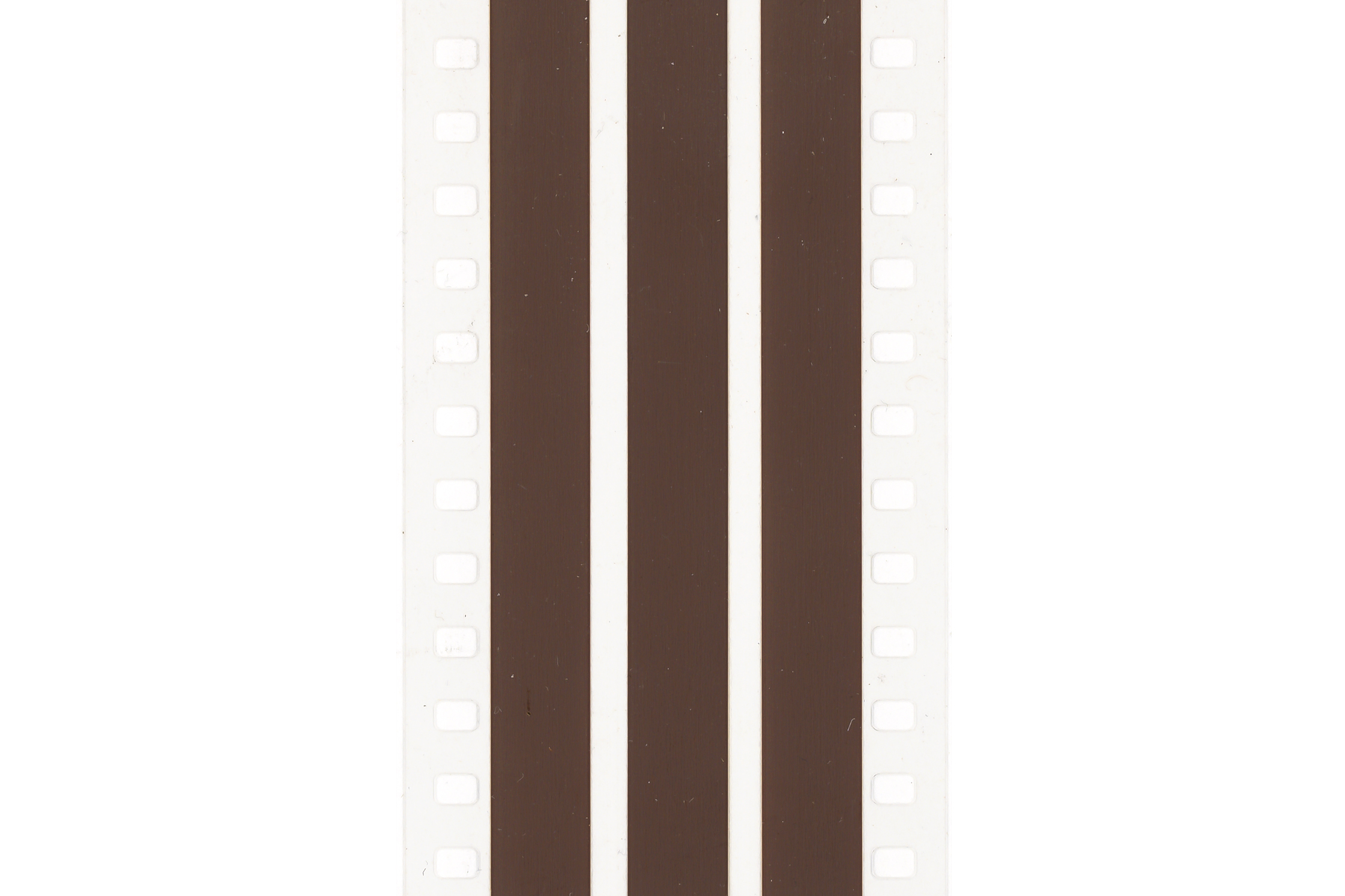 35 mm film with 3 magnetic stripes across the film width